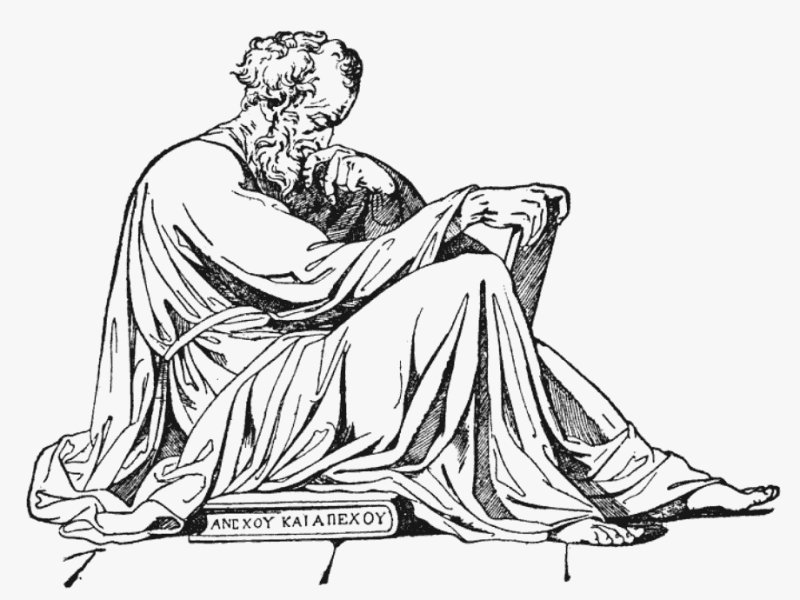 Portrait de Épictète